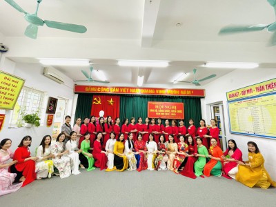 Trường mầm non Hà Trì đã tổ chức Hội nghị cán bộ,công chức,viên chức năm học 2022-2023.